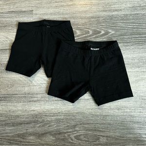 Toddler biker shorts set of 2